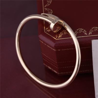 Cina Modello spesso reale Nail Bangle B6048217 dell'ORO GIALLO del BRACCIALETTO dell'oro JUSTE ONU CLOU in vendita