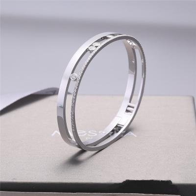 Китай Ювелирные изделия браслета диаманта белого золота Bangle Romane движения Luxury Jewelry роскошные для женщин продается