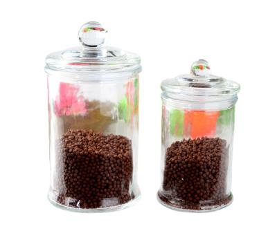 China Wholesale Large Capacity 1L 2L 3L Storage Glass Jars Metal Food Grade Freshness Preservation Airtight Clip Top Glass Jar for sale