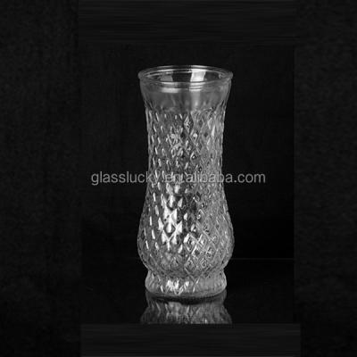 China 2016 Hot Sale Home Decoration Wholesale Clear Glass Vases For Flower Arrangements Wedding By Manufacturers for sale