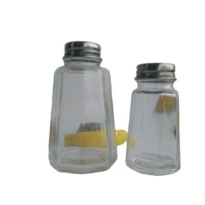 China Viable Airtight Pepper Herb Packaging 4oz 120ml Salt Spice Glass Jars and Bottle for sale