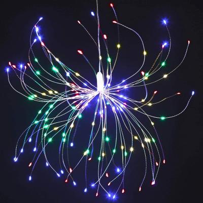 China Outdoor Waterproof Remote Control Decoration Light Holiday Party Copper Wire Copper Wire Firework Light for sale