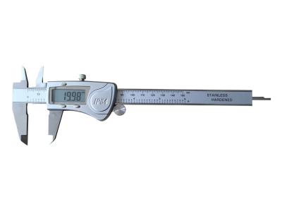 China IP54 Protection Degree 0-150mm/0-6″ Digital Dial Caliper With Metal Housing for sale