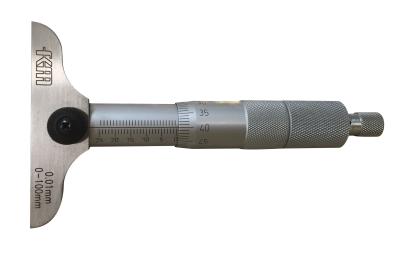 China 0-100 mm Mechanische Tiefenmesser Instrument Tiefenmesser Mikrometer zu verkaufen