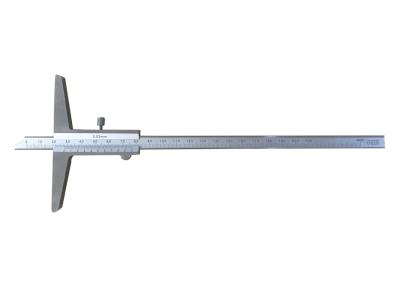 China 0-200 mm Calibre de profundidade Vernier de aço inoxidável endurecido à venda