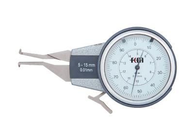 China 5-15mm Mechanical Inside Dial Caliper Gauge Metric Measurement for sale