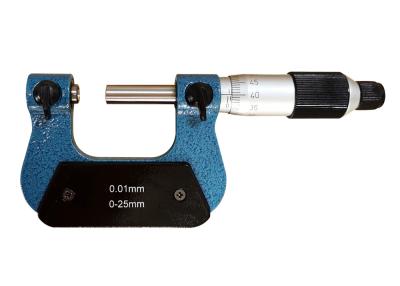 中国 KM 0-25mm Screw Thread Micrometer Non-rotating Spindle 販売のため