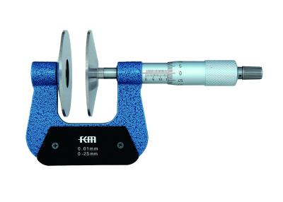 中国 0-25mm Large Disk Micrometer 販売のため