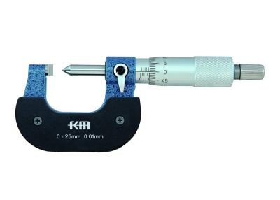 中国 0-25mm Single Point Micrometer for Measuring Drills and Grooves 販売のため