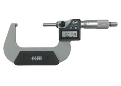 China IP65 Protected 50-75mm Digital Outside Micrometer with LCD Display and 0.001mm Resolution en venta