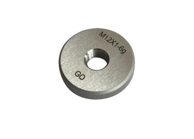 China Industrial Grade M12.0 Metric Thread Ring Gauge GO Side for Threaded Components à venda