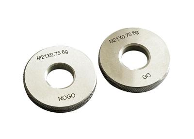 China M21.0 Metric Thread Ring Gauge With Wear Resistance For Precision Thread Measurement à venda