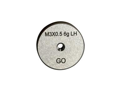 China Accurate M3.0 LH Thread Ring Gauge For Checking Thread With GO And NOGO Types à venda