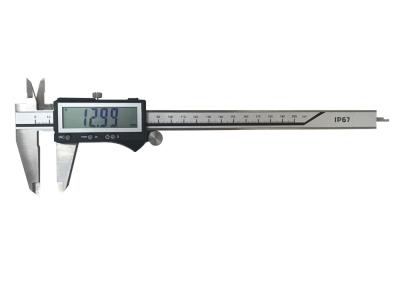 China IP67 Waterproof 0-200mm/0-8'' Digital Caliper with 0.01mm/0.0005'' Resolution Data Output for sale