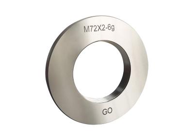 China M72.0 GO Type Thread Ring Gauge Metrology Tools Used For Checking Thread On Screws Bolts for sale