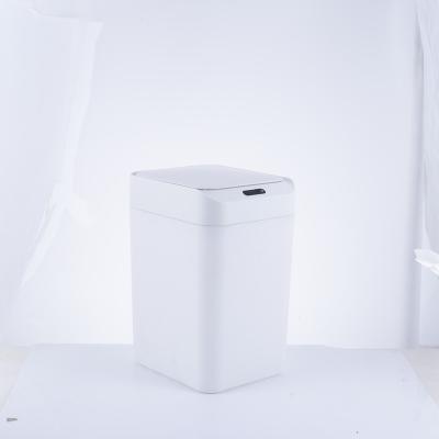 China WITH LID Touch Bin Waste Bins Smart Automatic Refillable Rectangular Smart Japanese Trash Can Waste Bin Space KOREAN Baby for sale