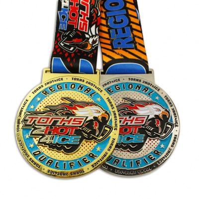 China Global Sport Medals Good Quality Trophies Awards Cheap Custom Metal Medals for sale