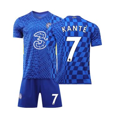 China The no. 7 Kante 11 Werner Chel X Jersey Adult Kids Sets 2122 19 Casting Pulisic Football Jerseys for sale