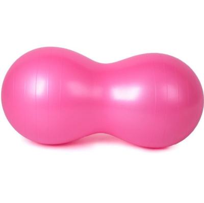 China Eco-friendly 2022 Pvc Material Purple Exercise Fitness Peanut Yoga Ball for sale