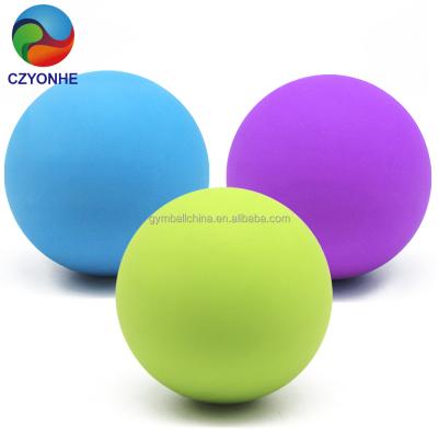 China High Quality Custom Colored Yoga Lacrossse Massage Ball for sale