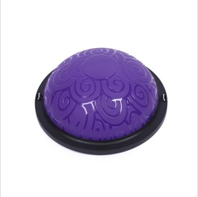 China Eco - Friendly Stability PVC Anti - Burst Half Balance Pilates Exercise Yoga Ball for sale