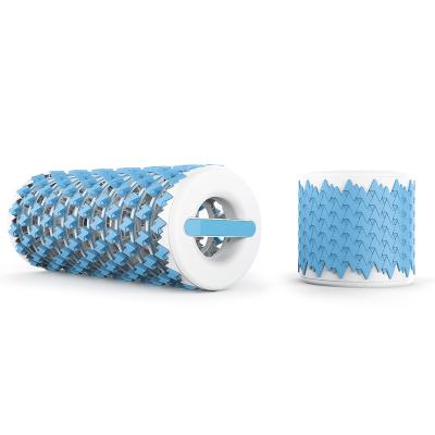 China Portable Wholesale Portable Pilates Mini Yoga Foam Roller Expandable Massage Foam Roller for sale