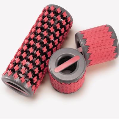 China New Custom Portable Folding Folding Deep Foam Roller Tissue Muscle Massager for sale