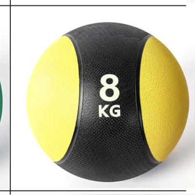 China Durable Custom Logo Weight Slam Medicine Ball Training Rubber Medicine Ball 1-10kg for sale