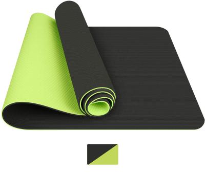 China 6MM Tape Anti-Slip Yoga Mat Sports Covering Gym Health Lose Weight Fitness Exercise Protective Sports Yoga Mat for sale