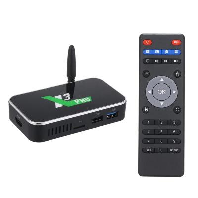 China Ugoos X3 pro 4GB RAM 32GB DDR4 Amlogic S905X3 Smart TV box dual WiFi 1000M 4K X3 cube 2G 16G X3 in Android 9.0 plus 64G set top box Ugoos X3 pro for sale