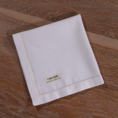 China Variety N057-16 Reusable Colors Linen Cotton Interwoven Fabric Around Hole Sewn Edge 16