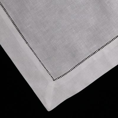 China CLASSIC Tablecloth: White Linen 45% Cotton Day 55% Scale for sale