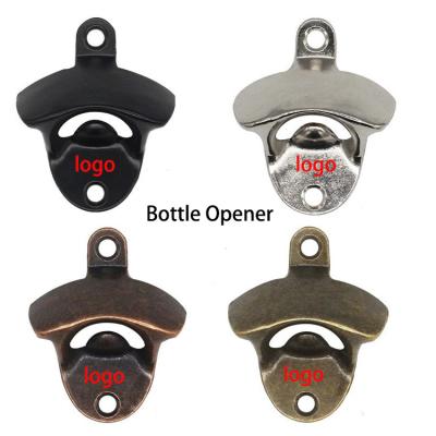 China Selling Personality Like Zinc Alloy Cheeky Wall Mounted Black Beer Bottle Opener Hot Cakes Custom LOGO With Catvher for sale