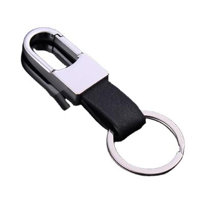 China Popular Man Metal Key Chain Simple Automatic Key Chain for sale