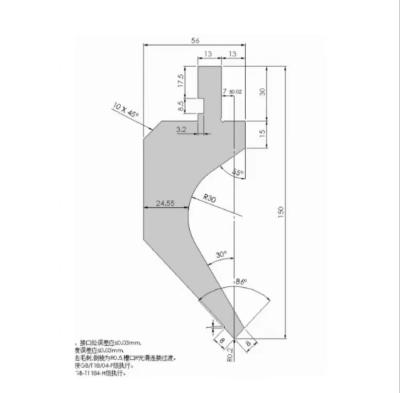 China Metal press brake tooling for sale