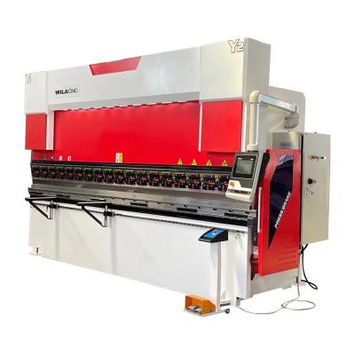 China Building Material Shops WILACNC Hydraulic bending machine, CNC Press Brake HPB-100T/4000 Sheet Metal Bending Machines for sale