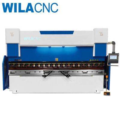 China Building Material Shops WILACNC  8+1 axis 300T3200 DA66T CNC Hydraulic press brake machine with lifelong free after service parts for sale