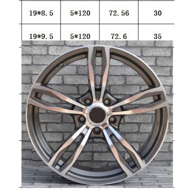 China ALLOY hot sale 19 inch aluminum alloy wheel car wheels with PCD 5x120 for BMW for sale