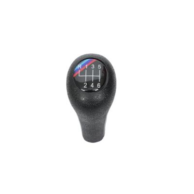 China Black Leather/pu 6 Speed ​​Automatic Gear Shift Knob For BMW for sale