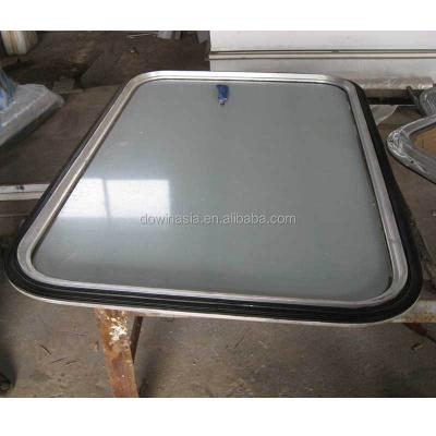 China Marine Customized Aluminum Wheelhouse Fixed Boat Window for sale