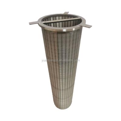 China Hotels 304 Mine Welded High Flow Filter Stainless Steel Filter Element for sale