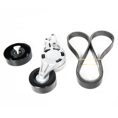 China 3pcs/set Automotive Parts Generator Belt Tensioner And Tensioner Bracket Set For 06D 998 012 A for sale