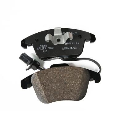 China Professional Auto Brake System Car Parts Manufacturer Station Wagon Disc Brake Pads For 8K0 698 151 F B8 for sale