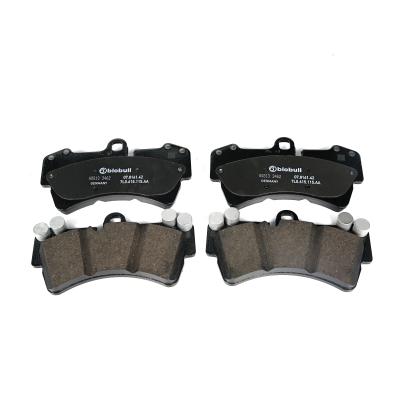 China Wholesale Automotive Parts Factory Price 7L0 698 Ceramic Front Brake Disc Pads 151 P Carbon Manufacture for sale