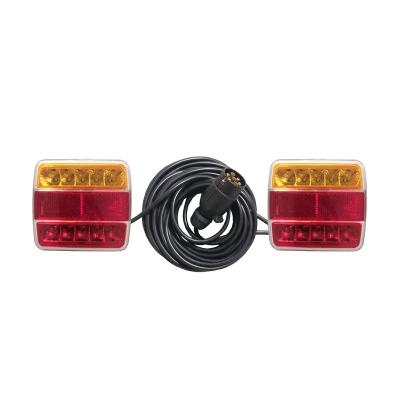 China Refletcor Stop Direction Indicator Rear License Plate Light E-Approval Led Trailer Lamp Kit for sale