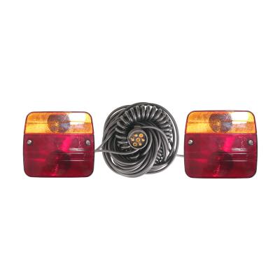 China Stop Direction Indicator Tail License Plate Light E-Approval Bulb Trailer Lamp Kit, Spring Coil for sale