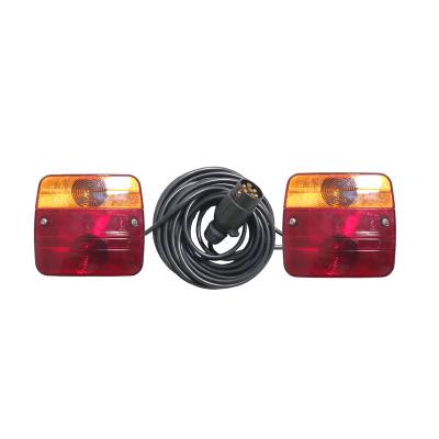 China Stop Direction Indicator Tail License Plate Light E-Approval Bulb Trailer Lamp Kit for sale