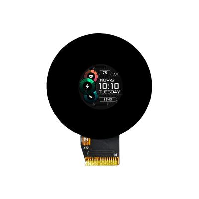 China Smart watch Round 1.0 inchTN touch screen panel TFT display with SPI interface for smart watch for sale