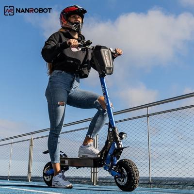 China 52V 23.4 Wheel Unisex Offroad Powerful Big Kick Foldable Fastest Adult Electric Scooter Oh for sale