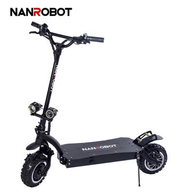 China Nanrobot LS7 11 Inch 3600W Cheap Electric Scooter Unisex Foldable Dual Motor Lithium For Adult for sale